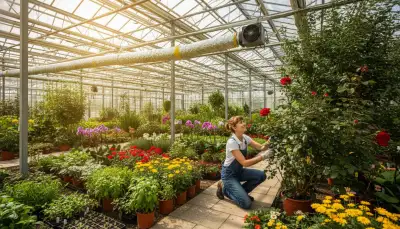 Alu Flexschlauch: Belüftung für Gewächshäuser