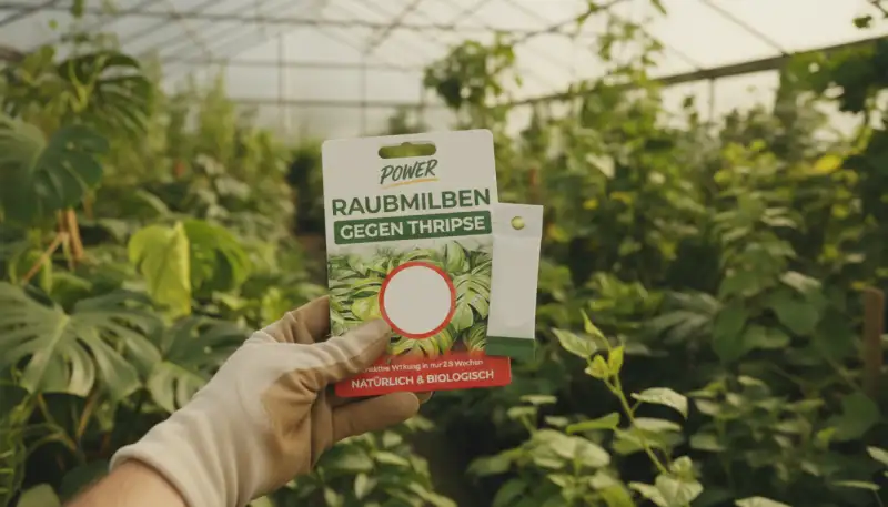Effektive Thripsbekämpfung im Foliengewächshaus