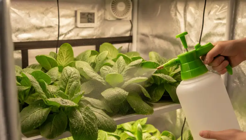 Effiziente Pflanzenpflege: Drucksprüher Growbox