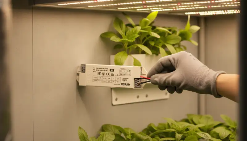 Elektronisches Vorschaltgerät: Herzstück der Grow-Beleuchtung