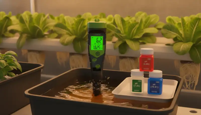pH-Messgeräte: Präzision für Hydrokulturen