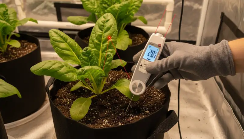 Präzise Temperatur: Referenzthermometer für den Grow