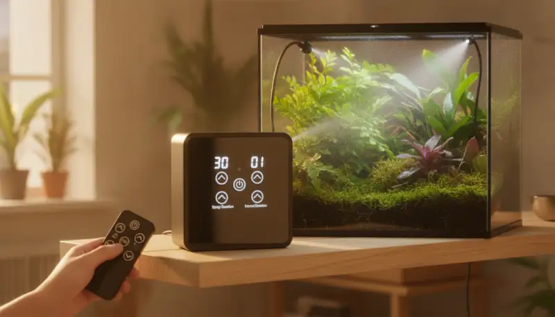 Revolution für Ihr Terrarium: Wie das Intelligente Benebelungssystem mit Timer die Pflege vereinfacht