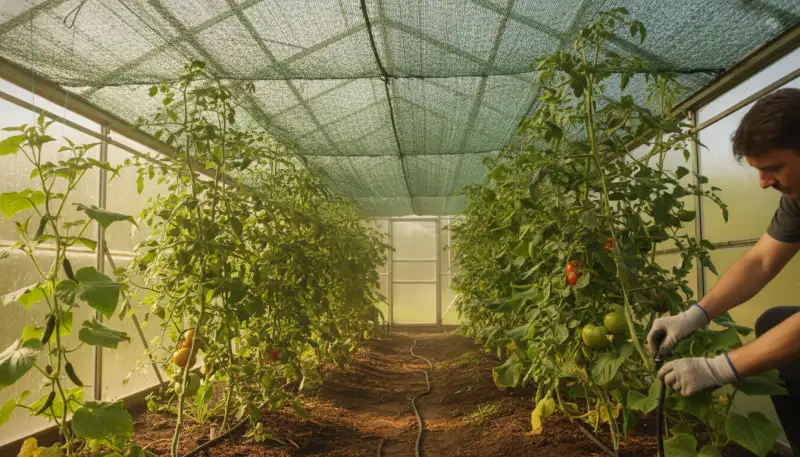 Schattiernetze: Essentieller Schutz für Pflanzen