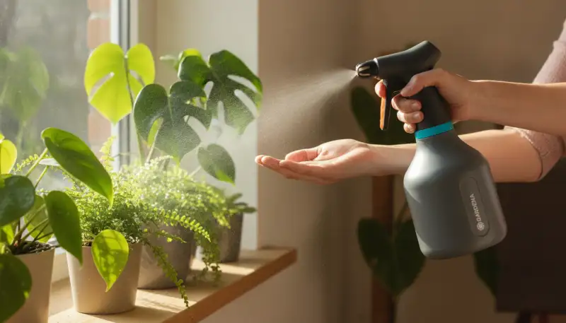 Sprühflaschen: Feuchtigkeit für vitale Pflanzen